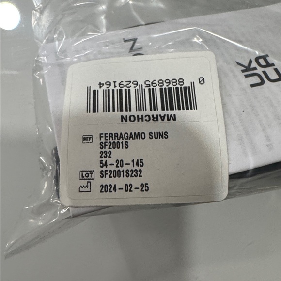 Salvatore Ferragamo Brown Rectangular Sunglasses main image 8